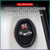 4pcs Silicone Car Door Lock Buckle Protector Cover Accessories For Nissan Nismo Almera Tiida Juke Teana Qashqai 350Z 370Z GTR