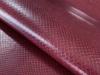 Snakeskin Synthetic Leather Fabric Wine 118 X 44 Cm [Basic Snake, Red]