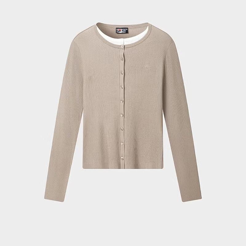 Fila Women's Knit Faux-Layered Cardigan