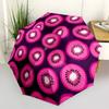 1pc Kiwi Pattern Automatic Umbrella High Quality Canopy, Portable Folding Umbrella With, Ideal Gift for - Travel, Everyday, Formal Events, Stylish Acc