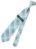 [Takakyu] Seven-fold Silk Check Pattern Regular Tie, 8.5cm Width