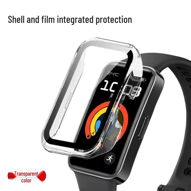 Huawei Band 10/9/8 Watch Full-Coverage Anti-Drop Protective Case with Integrated Film