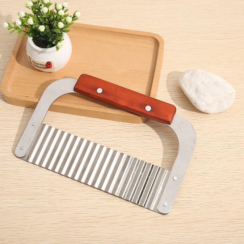 Stainless Steel Wavy Potato and Soap Cutter