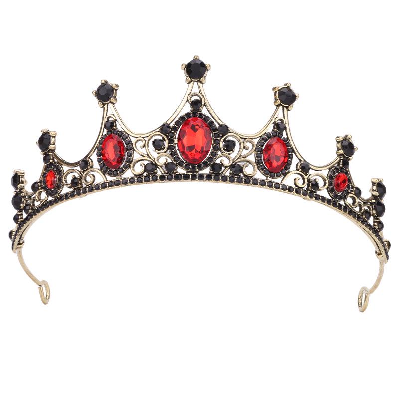 Европейская Свадебная Корона Тиара - Свадебный Аксессуар для Волос в Стиле Принцессы Лолиты