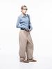 Chaenseseunoi Corduroy One-Tuck Wide Pants - Beige /M243Pt01Bew