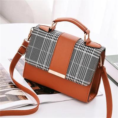 Neuzugang Retro Damen Handtasche Hohe Qualität Damen Umhängetasche Messenger Bags PU Leder Damen Klappe Schultertasche