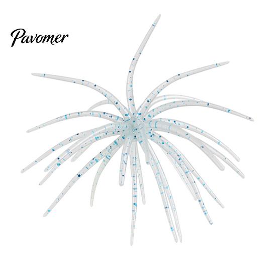 Sea Urchin Soft Baits for Bass Fishing Floating Lures, Highly Elastic TPE Bionic Baits, Versatile Glue Rivers Flexible Realistic Tentacles Lures Trout