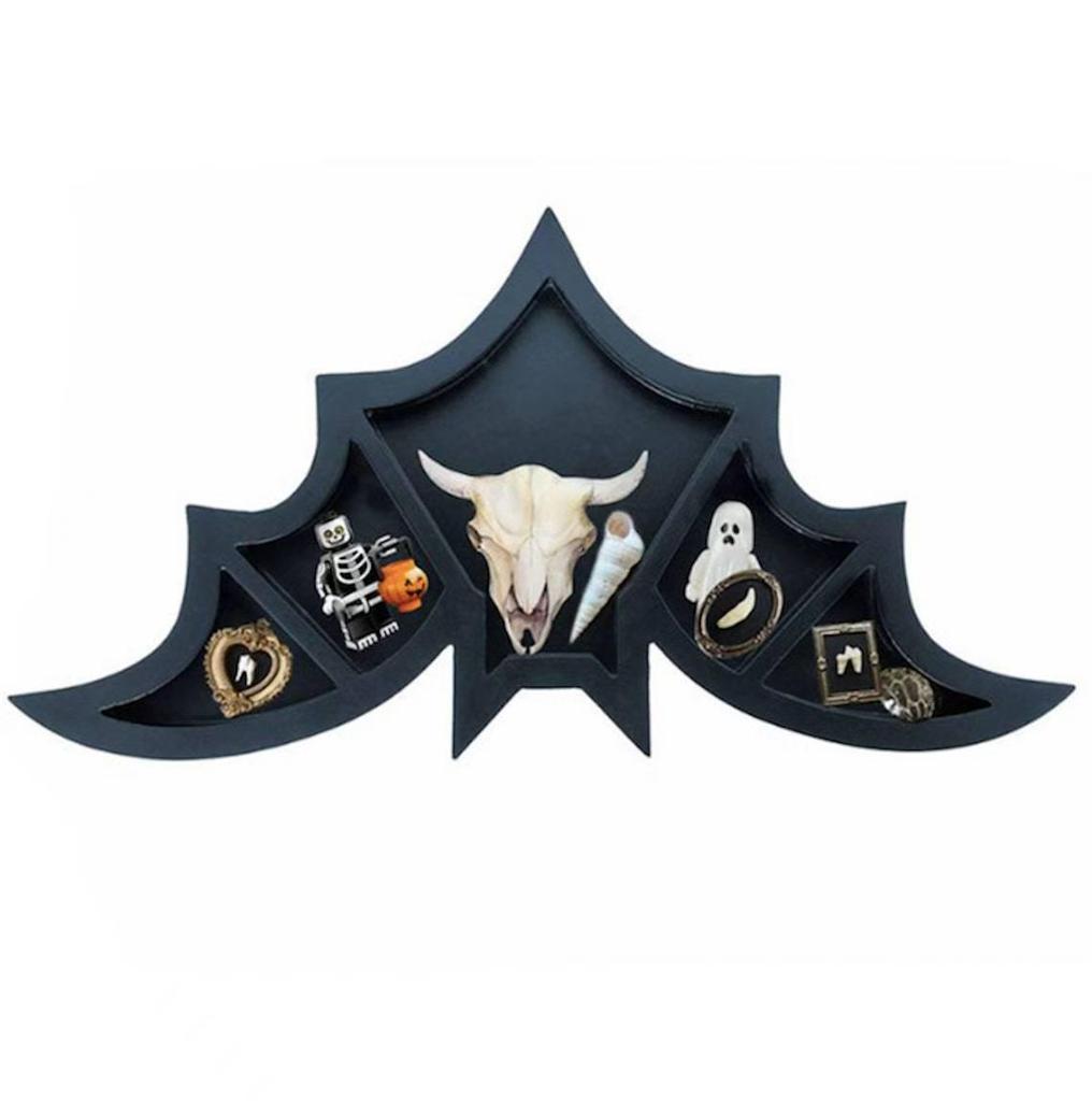 Creative Moon Cat Crystal Storage Rack and Home Decor Ornament
