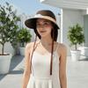 Chapeau de Pêche Portable Anti-Soleil à Large Bord Réglable avec Ventilateur Rechargeable Nouveau Chapeau Ventilateur Extérieur