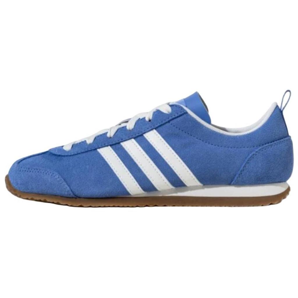 Nye Adidas VS JOG 2.0 Sklisikre Slitesterke Lav Sko Fritidssko Unisex Blå JS4444