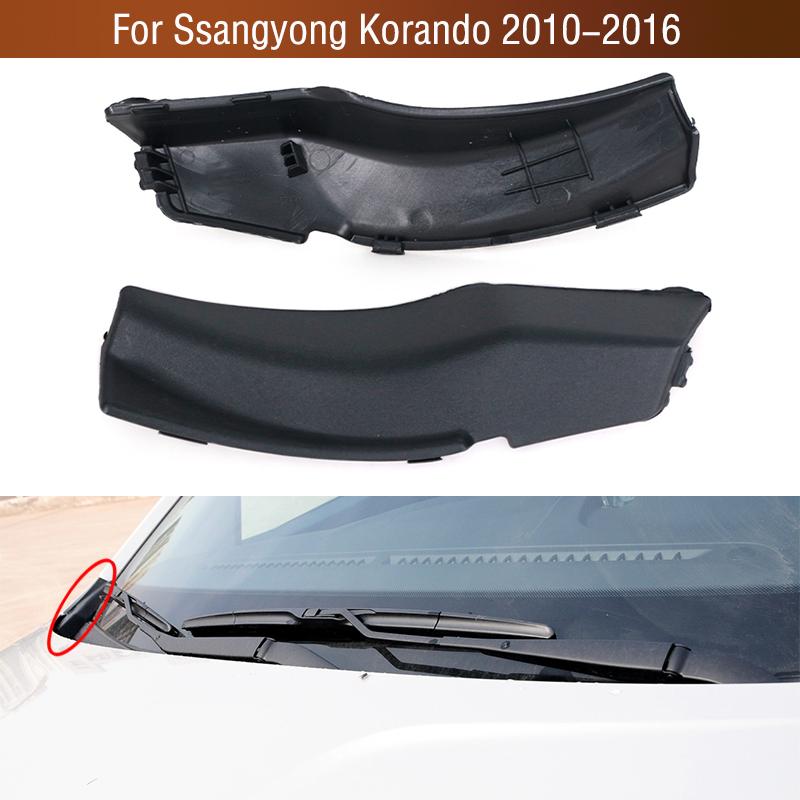 Frontscheiben-Wrap-Eckverkleidung Scheibenwischer-Abdeckung Seitenverkleidung Abdeckung Panel Für Ssangyong Korando 2010 2011 2012 2013 2014 2015 2016