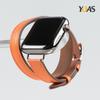 Yoaseu Leather Double Tour Atelier Apple Watch Strap 42/44/45Mm