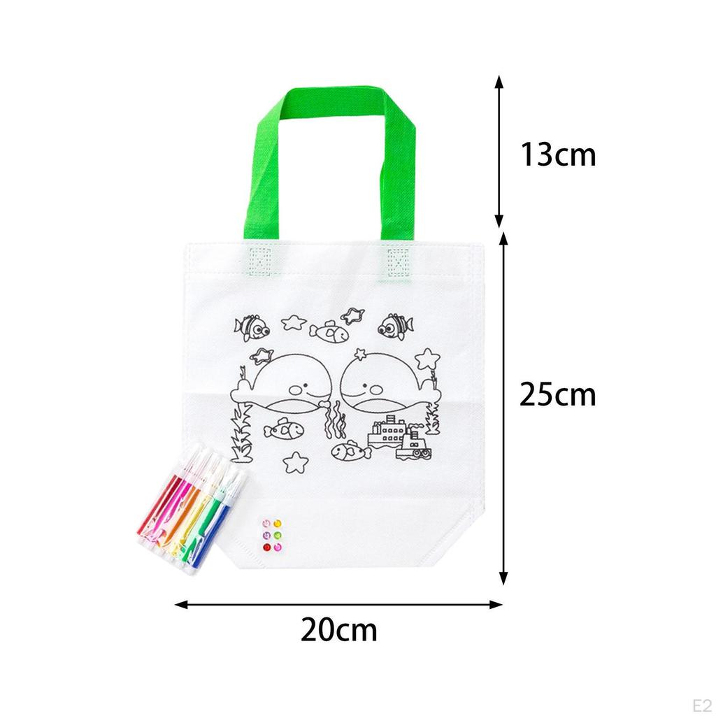 Creative Art - DIY Colorful Bag with Pens