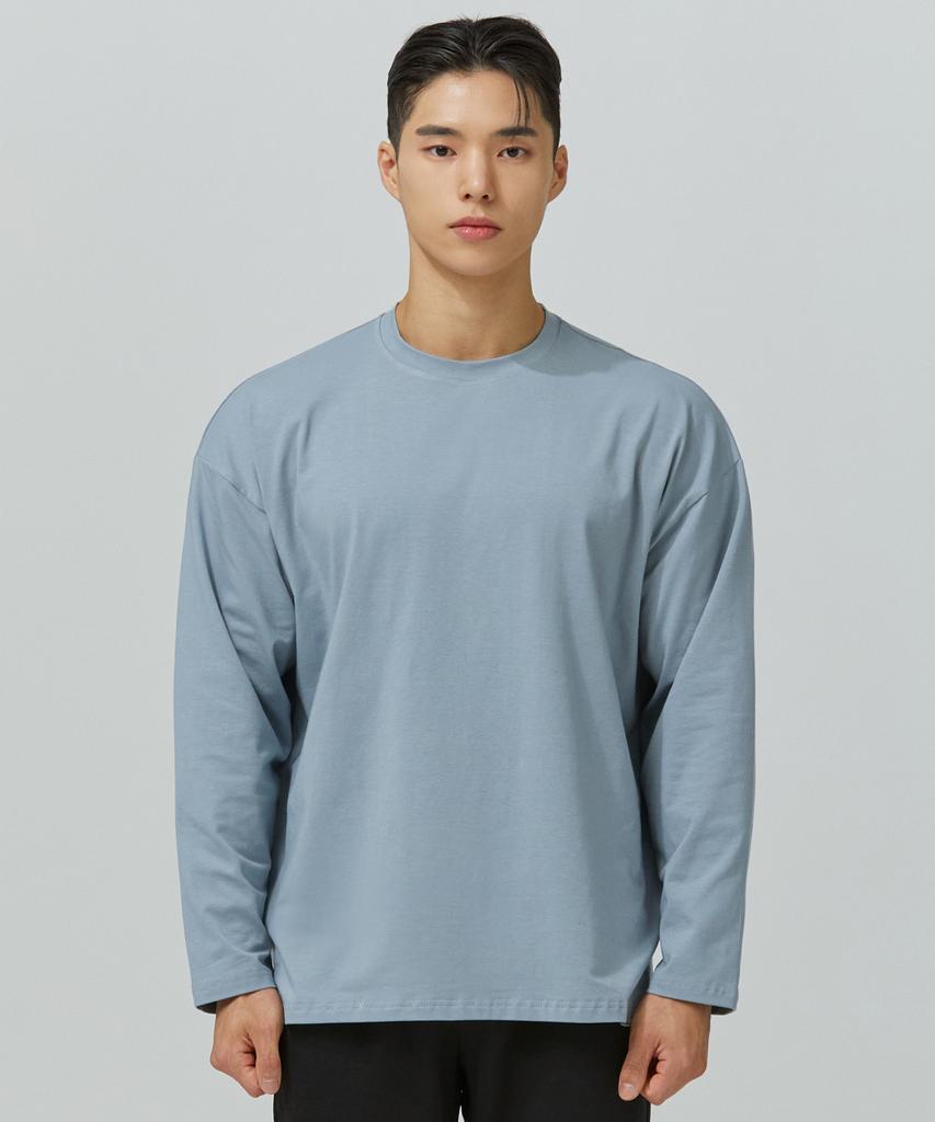 Beullaegmonseuteopis [2Pack] Soft Modal Crew Neck Long Sleeve (3Color) / Bm240722 (A Type)