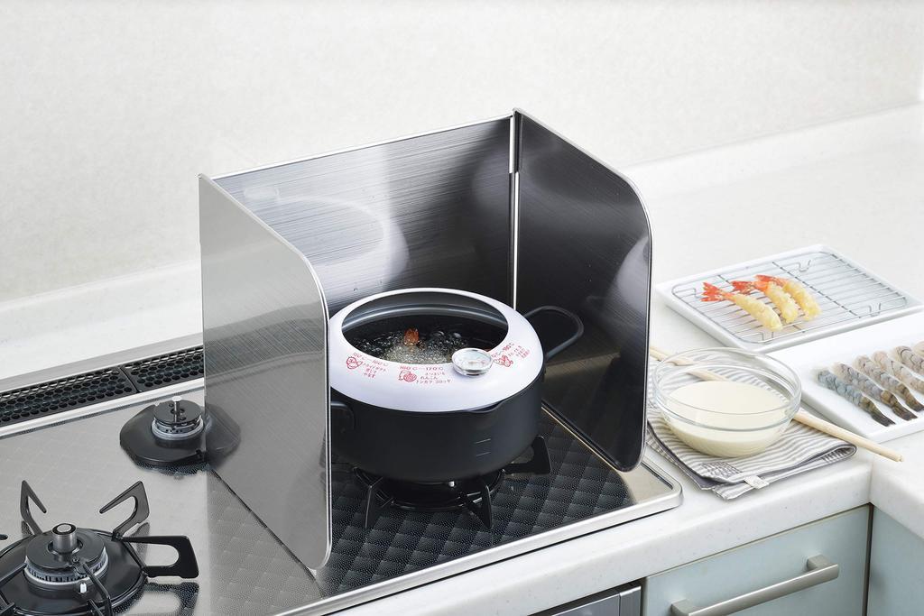 Yoshikawa Stove Guard Made In Japan Only When Using All Stainless Gift Wrapping Specification SP1255 (bite Size) Steel!