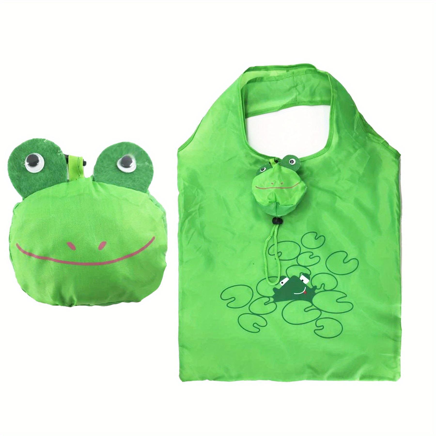 NATAWA Dieren Schattige Hond Handig Nylon Opvouwbaar Opvouwbaar Eco Herbruikbare Boodschappentassen Cartoon Eco Draagtas Draagbare Reis Schoudertas