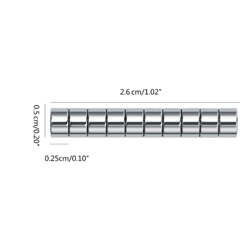 30 Teile/beutel Starker Magnet Zylindrischer Multifunktionaler Katzenaugenmagnet Nagelmagnet für UV LED Magnet Nägel Gelpolitur
