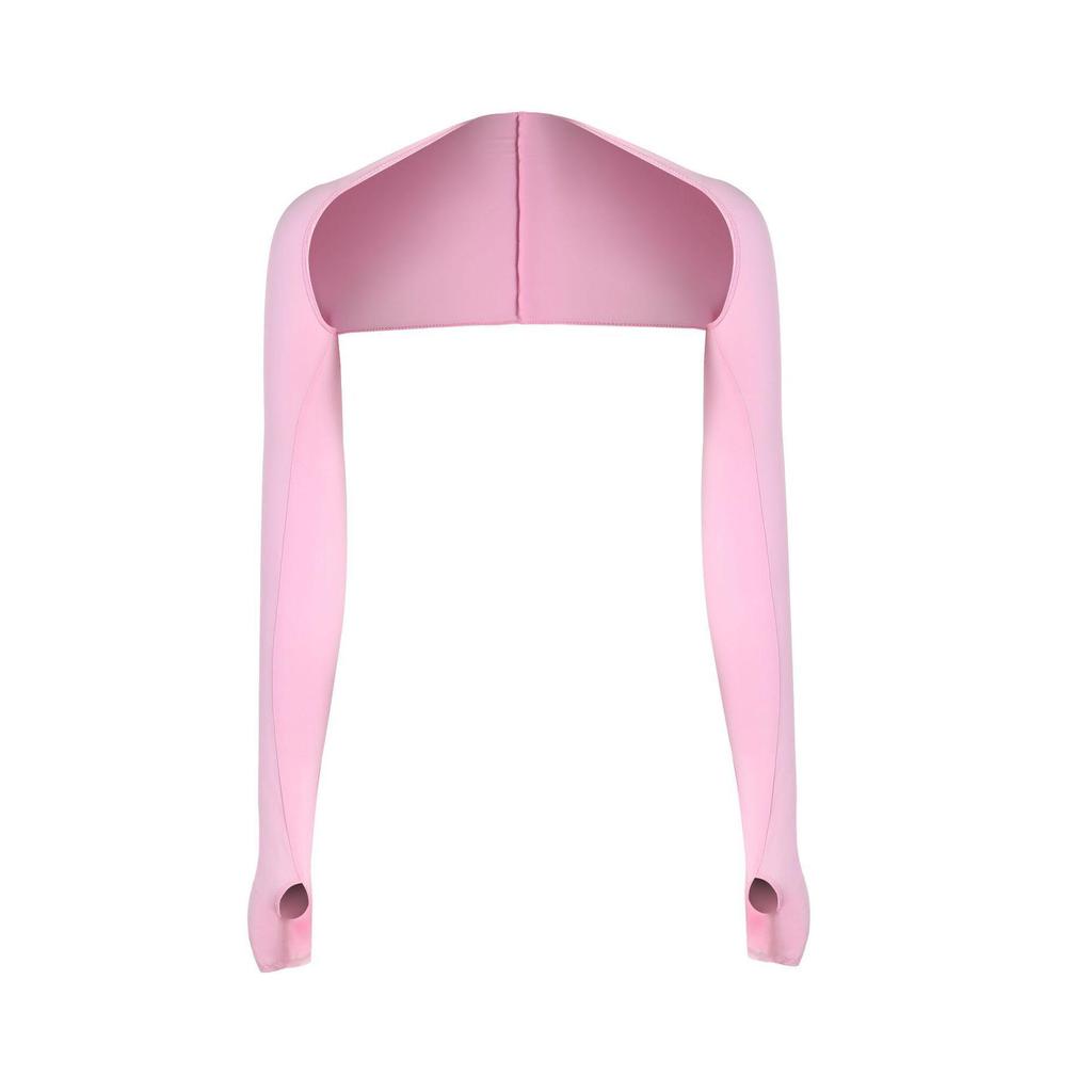 Women's Ice Silk Sun Protection Cycling Arm Sleeves Shawl