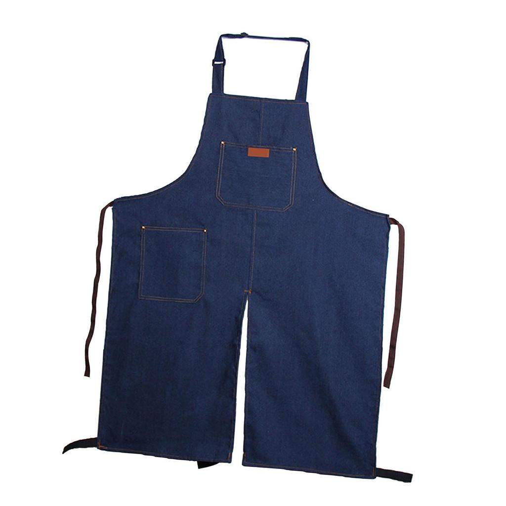 Split Leg Pottery Apron Hanging Neck Comfortable Multifunctional Portable Mens and Womens for