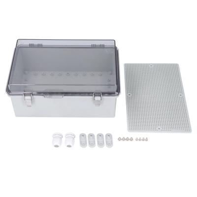 Elektrická krabice IP67 Vodotěsná ABS Plastová Venkovní Spojovací Krabice s Průhledným Víkem