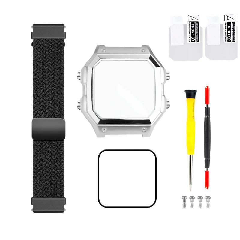 Pro Casio 3299 AE-1200 AE-1200WH AE1300 Modifikované pouzdro hodinek z nerezové oceli 304 AE1200 Celokovové pouzdro Ocelový řemínek