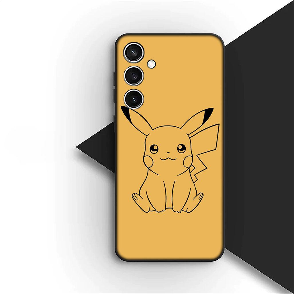 

Чехол для Samsung Galaxy S10 S8 S9 Plus A33 A34 A31 70 A71 A72 Note 20 9 8 S10E Чехол для телефона Генгар P-Покемоны GO P-Пикачу Galaxy S10 Lite