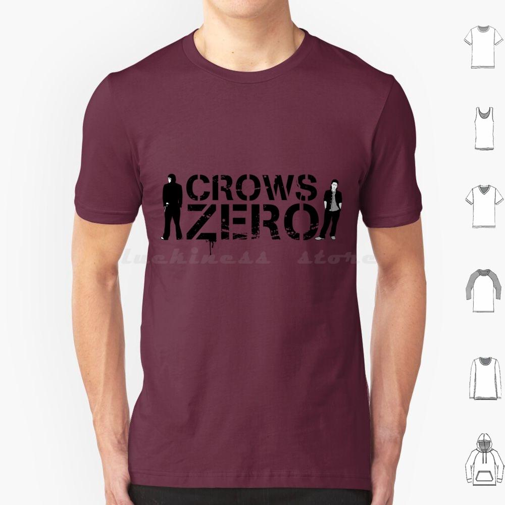 Crows Zero T Shirt 6xl Cotton Cool Tee Crows Zero Anime Manga Movie Genji Serizawa Tamao Grunge Crow Episode Japan Asian Asia