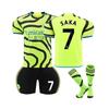 Children's Arsenal Away Green Football Kit Size 16-xxxl Polyester Fabric Suitable For All Seasons