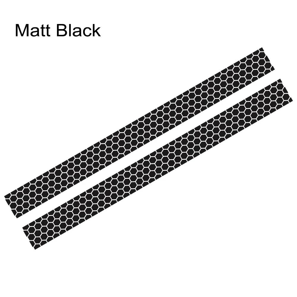 2PCS Honeycomb Graphics Car Engine Hood Stickers Racing Car Body Vinyl Decals Self-adhesive Auto Decoration Stickers Accessories
