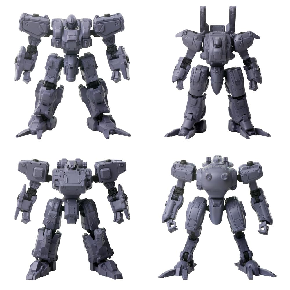 

Kotobukiya Front Mission Structure Arts Масштабный Пластиковый Набор Моделей Серии Дополнительный Выбор 1/72 Том. 1, 4 штуки