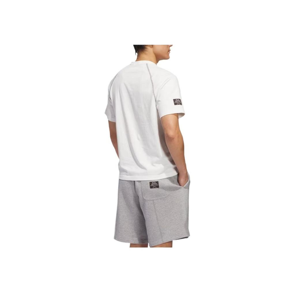 Adidas Originals Shmoofoil Featherweight Comfortable Quick-Drying Soft Skin-Friendly Short Sleeve T-Shirt Unisex Tops White JC7653