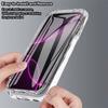 360 Full Body Front Back Clear Protective Phone Case For iPhone 17 Air 16E 16 15 14 11 12 13 Pro Max Plus PC+TPU Bumper Cover