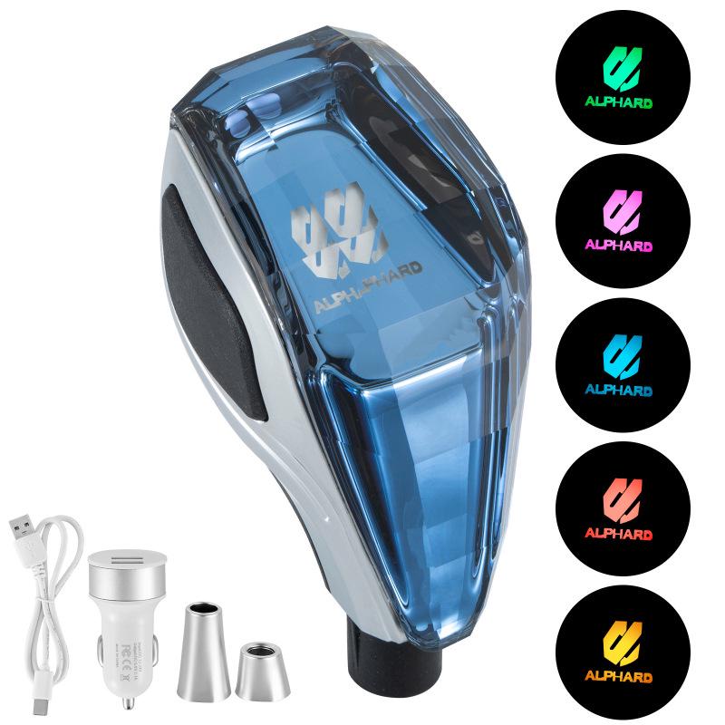 Crystal Light-Up Gear Shift Knob for Toyota, Mazda, and Mitsubishi Cars