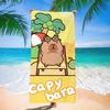 New Cute Animal Printed Microfiber Beach Towel Quick Dry Absorbent Soft Bath Towel For Kids