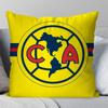 Football Club America Pillow Case Square Pillow Bedroom Sofa Leisure Comfort Cushion Car Living Room Home Decoration 40X40