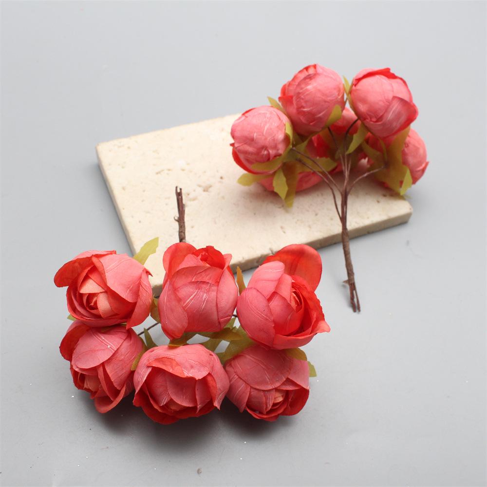 Seidenblütenknospen für Bastelarbeiten und Dekoration - Perfekt für Kränze, Kopfschmuck, Hochzeitsdekoration, Geschenke und mehr.