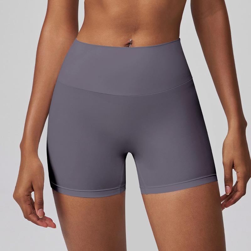 Women S Y2k Style High Waisted Butt Lifting Tight Yoga Shorts With Pockets