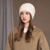 Winter Hat Women's Knitted Hat Casual Fashion Bag Head Ear Protection Hat Winter Windproof Hat