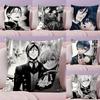 Pikpaka Anime Manga Black Butler Cushion Cover Plush Fabric Soft Double-Sided Printed Sofa Warm Winter Home Gift Pillow Cover