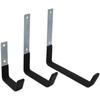 Outdoor Heavy-Duty Stainless Steel Flat Hooks