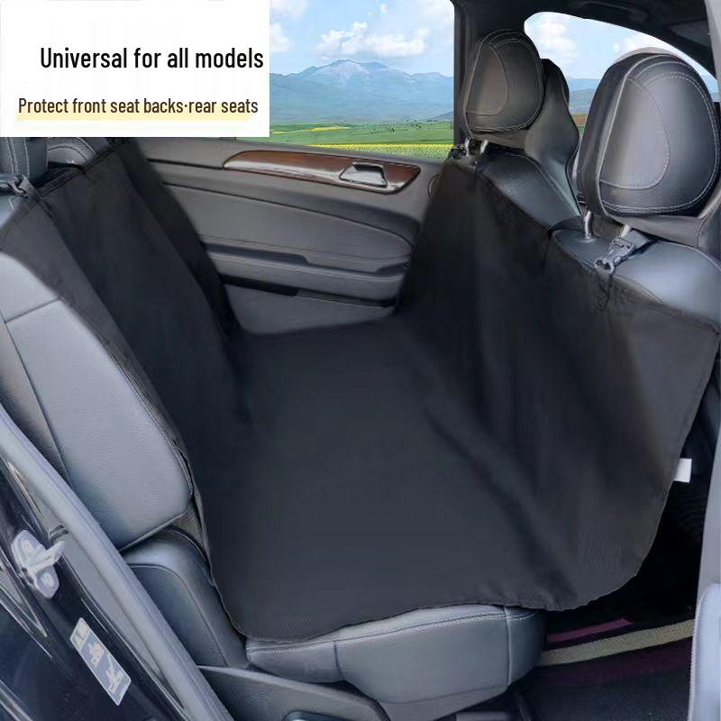 Pet Car Seat Cover & Dog Bed: Anti-Stain Back or Front Seat Protector for Medium & Large Dogs