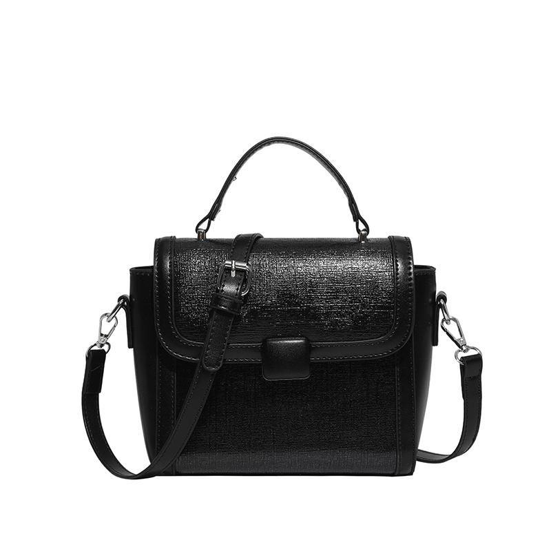 

Fashion Metallic Silver Mini Satchel Bag Elegant Womens Shoulder Bags Versatile PU Leather Ladies Crossbody Purse Square Handbag чёрный
