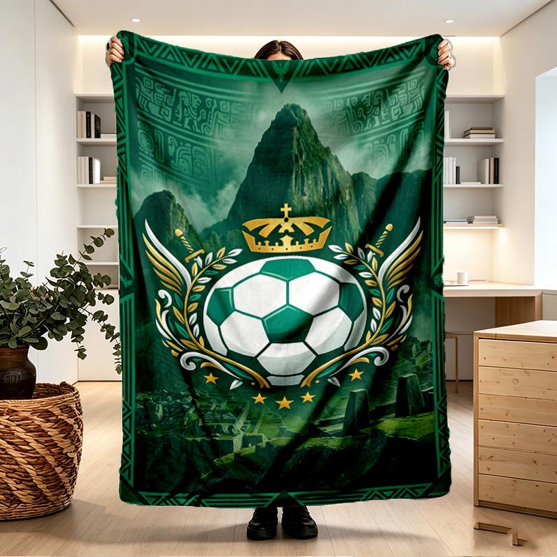Club Santos Laguna Print Blanket - Soft & Comfortable, for Bedroom, Travel, Sofa, Home Decoration - Birthday Christmas Gift for Friend