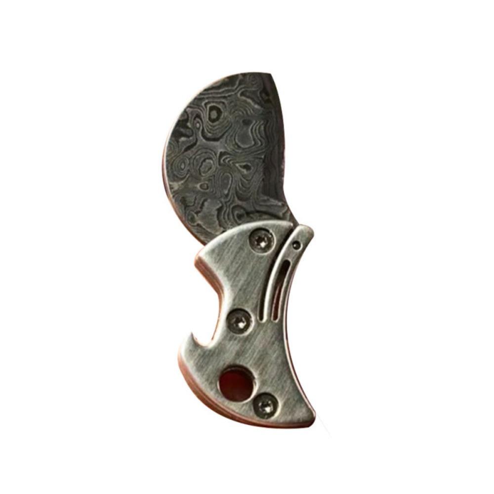 Portable Titanium Material Bottle Opener Practical Design Quirky Style EDC Cutter Compact Can Opener Outdoor Activities