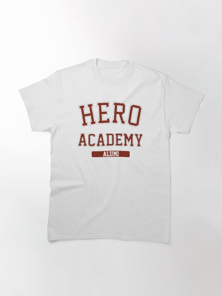 Hero Academy Alumi Classic TShirt 2026 Summer New Mens Womens Luxury Fashion Casual Cotton Oversized Tshirt Street Wear Y2K