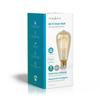 NEDIS Ampoule à Filament LED intelligente WiFi - E27 - ST64 - 5 W - 500 lm