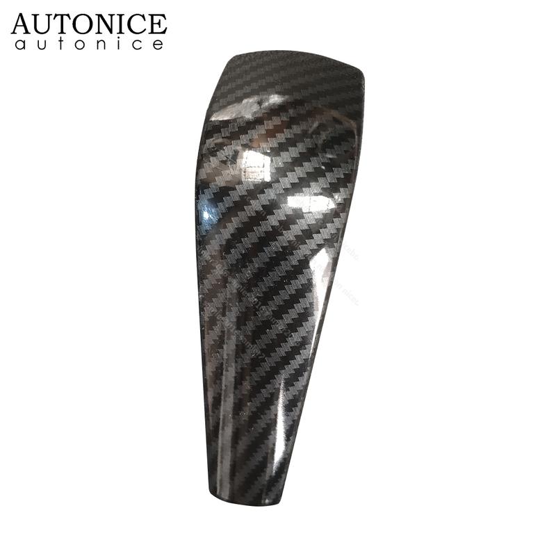 Carbon Fiber Color Gear Head Cover Trim Fit for Isuzu D-MAX Mu-X DMAX MuX 2015 2016 2017 2018