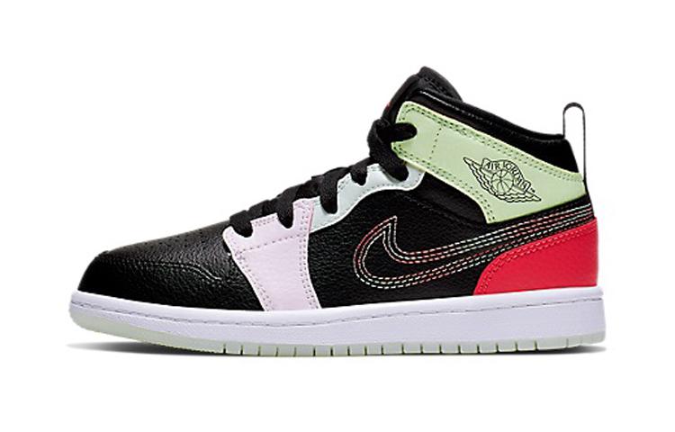 Jordan 1 Mid Glow-In-The-Dark (PS) 29.5