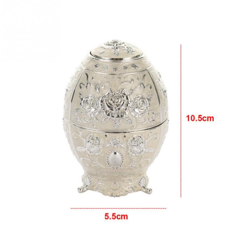 Automatic Up Toothpick Holder Metal Vintage Color Electroplating Egg Shaped Creative Guest Tea Room Restaurant Supplies