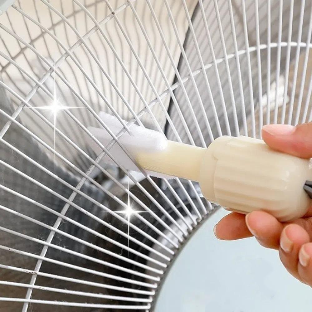 Thickened Bristle Fan Dust Removal Brush with Hang Rope Air Conditioner Brush  Office